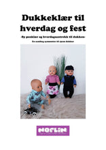 Last inn bildet i Galleri-visningsprogrammet, Dukkeklær til hverdag og fest - PDF