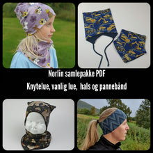 Last inn bildet i Galleri-visningsprogrammet, Norlin samlepakke Luer, pannebånd og hals - PDF